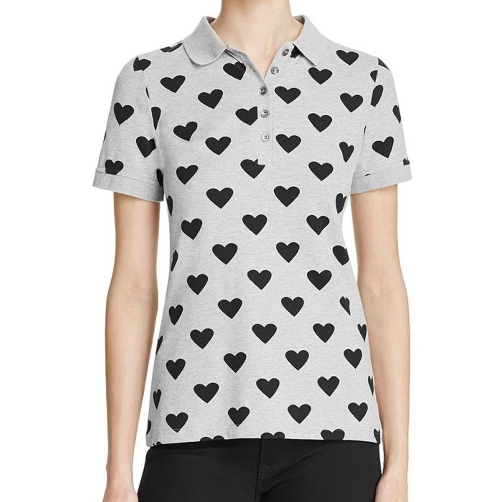 BURBERRY BRIT heart polo SZ M